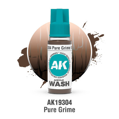 Pure Grime Wash – Acrylic Wash 18 ml AK19304 | RCsvet