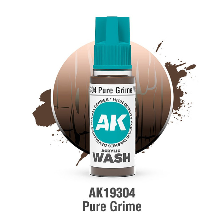 Pure Grime Wash – Acrylic Wash 18 ml AK19304 | RCsvet