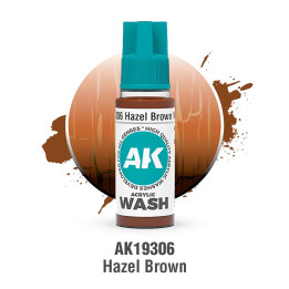 Hazel Brown Wash – Acrylic Wash 18 ml AK19306 | RCsvet