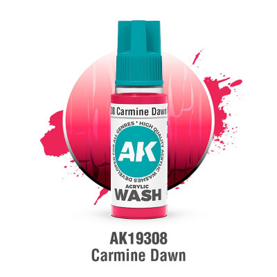 Carmine Dawn Wash – Acrylic Wash 18 ml AK19308 | RCsvet