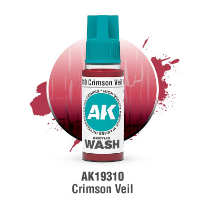 Crimson Veil Wash – Acrylic Wash 18 ml AK19310 | RCsvet