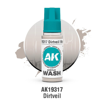 Dirtveil Wash – Acrylic Wash 18 ml AK19317 | RCsvet
