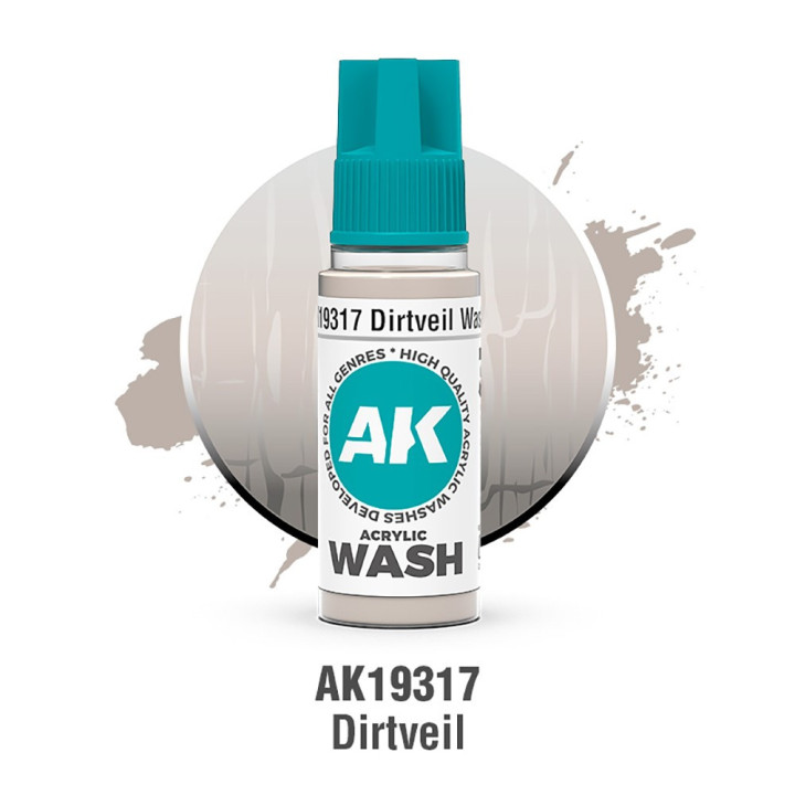 Dirtveil Wash – Acrylic Wash 18 ml AK19317 | RCsvet