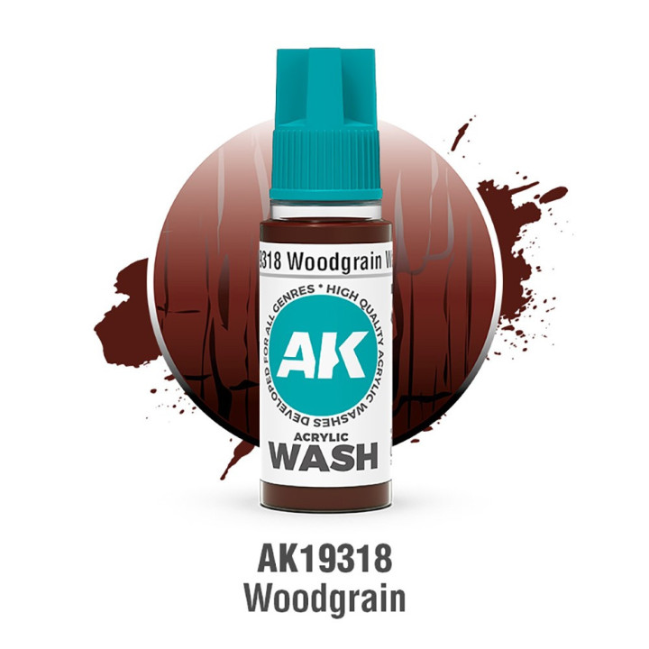 Woodgrain Wash – Acrylic Wash 18 ml AK19318 | RCsvet