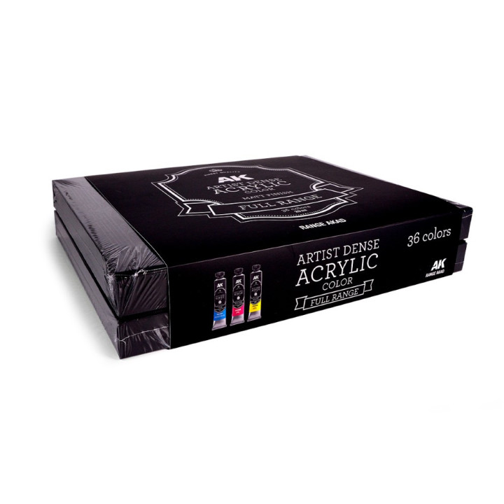 AK Dense Acrylic Deluxe 36 farieb RANGE-AKAD | RCsvet