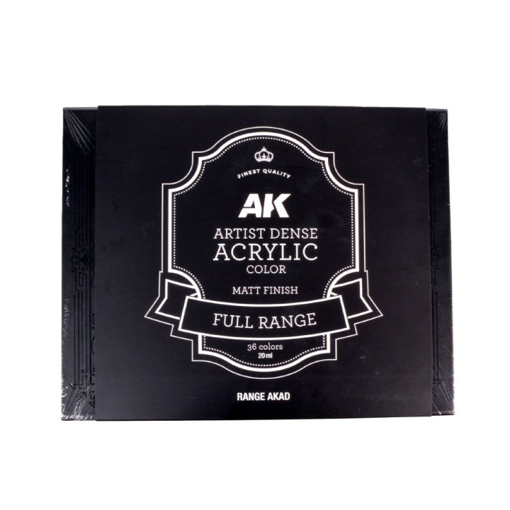 AK Dense Acrylic Deluxe 36 farieb RANGE-AKAD | RCsvet