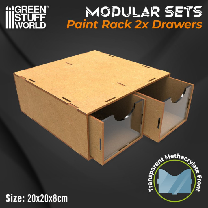 Modular Set 2x Drawers / Modulárna sada 2x zásuvky