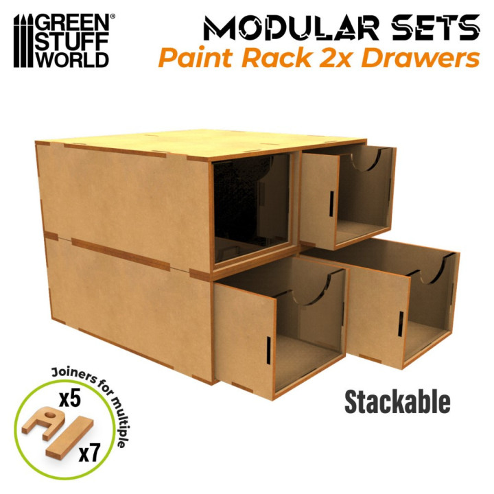Modular Set 2x Drawers / Modulárna sada 2x zásuvky