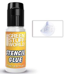 Repositionable Stencil Glue 17ml / Polohovateľné lepidlo na šablóny 17ml