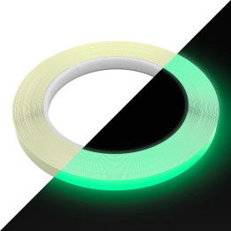 Glow in the dark tape 10mm / Svietiaca páska v tme 10 mm