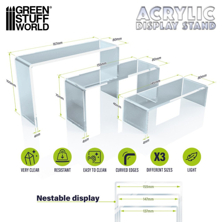 Acrylic display stand / Akrylátový stojan
