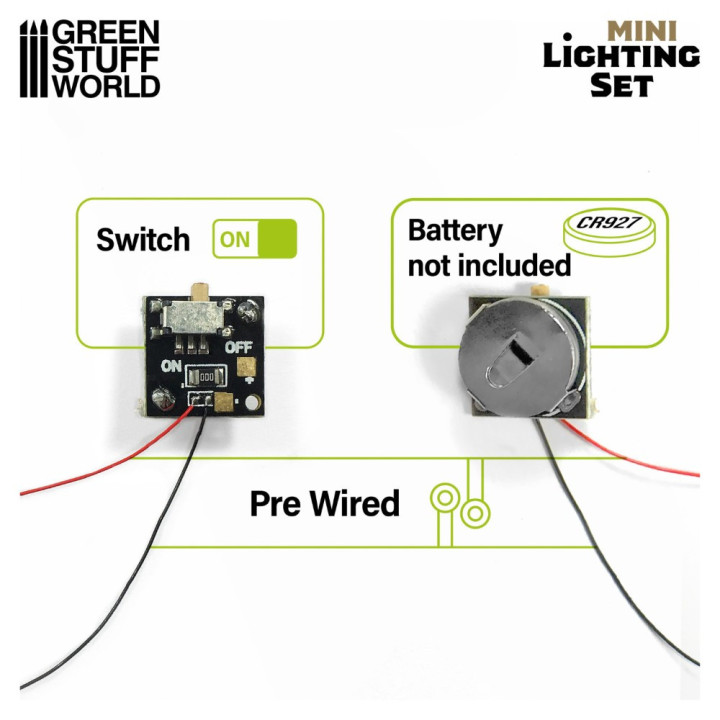 Mini lighting Set With switch / Mini osvetľovacia súprava s vypínačom