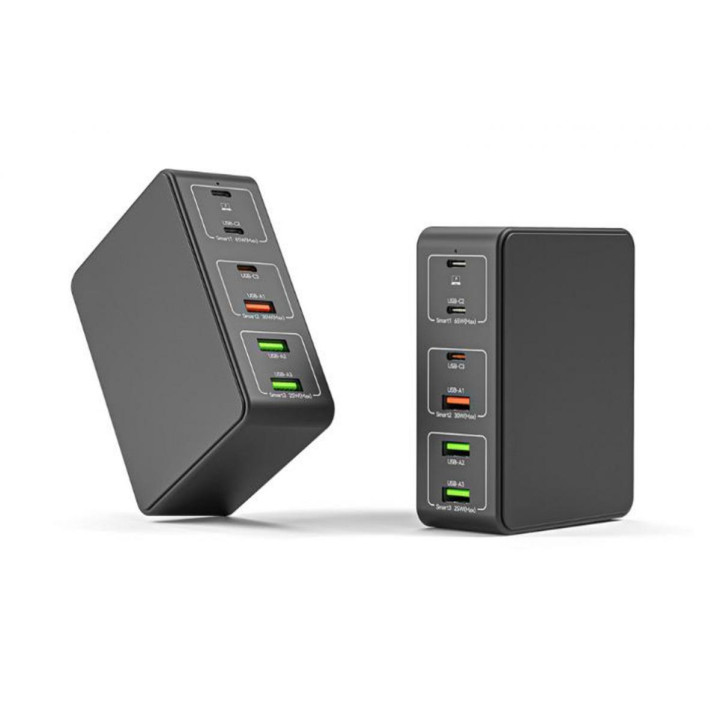 6in1 120W USB-A & USB-C Rychlonabíječka