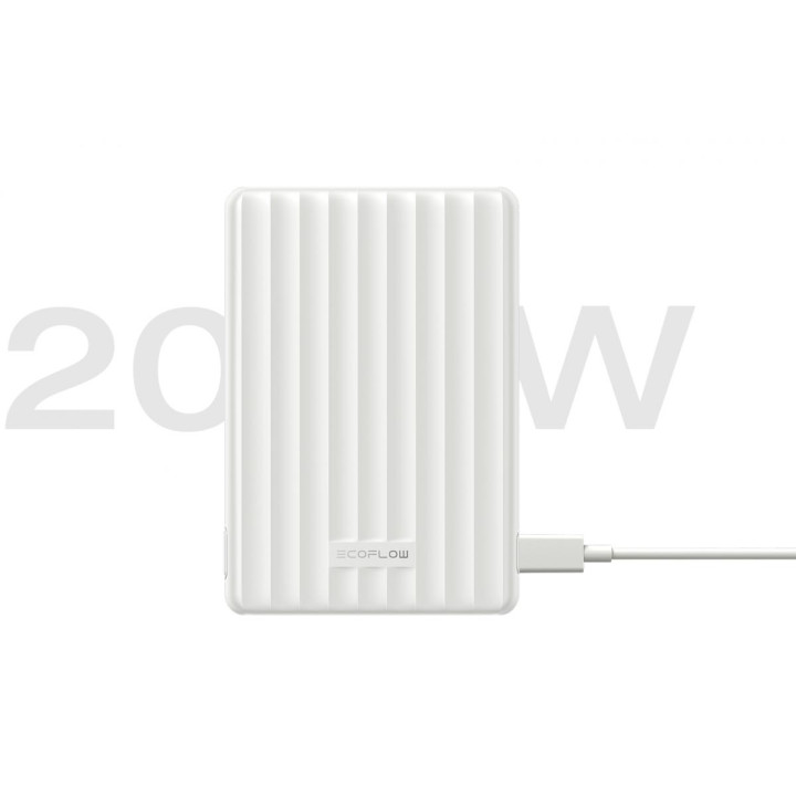 EcoFlow RAPID Magnetická Power Banka (5000mAh)- bílá