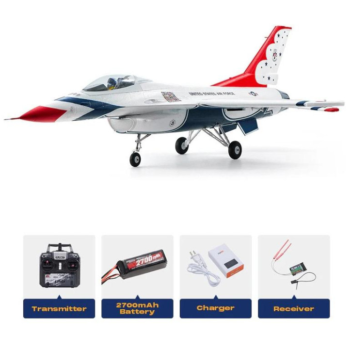 F-16 EDF 64mm PNP Thunderbird
