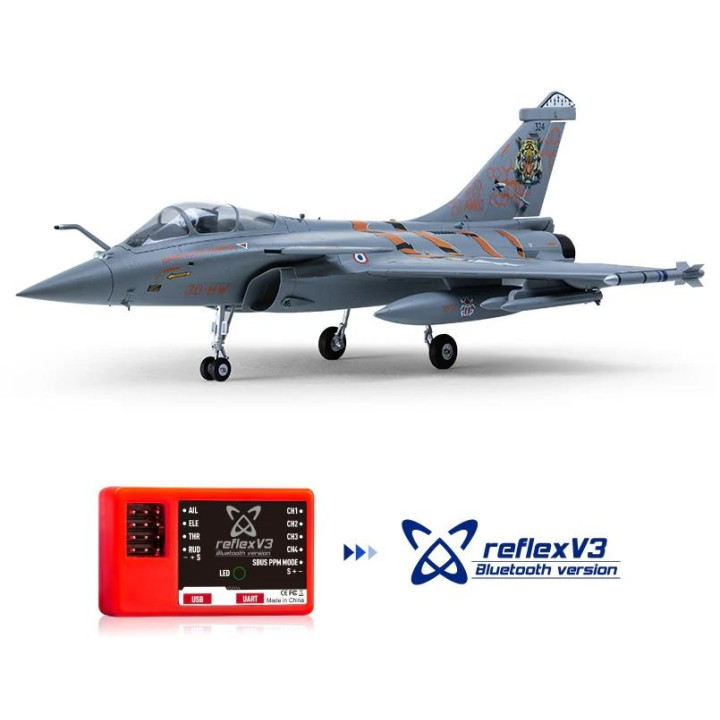 Rafale EDF 64mm PNP Zelená