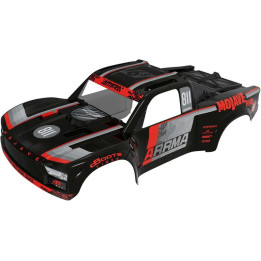 Arrma karoserie MOJAVE 6S EXB, lakovaná, polepená a oříznutá, černá