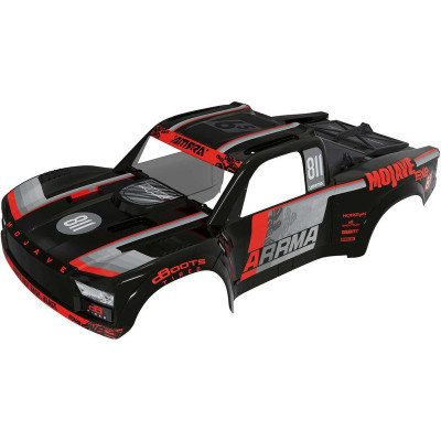 Arrma karoserie MOJAVE 6S EXB, lakovaná, polepená a oříznutá, černá