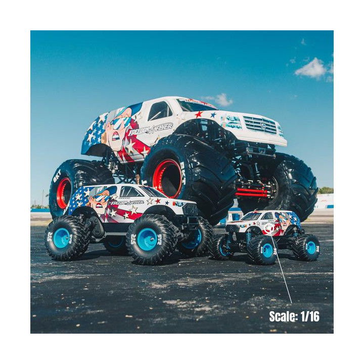 Arrma Gorgon Grom 1:16 4WD Smart RTR žlutá