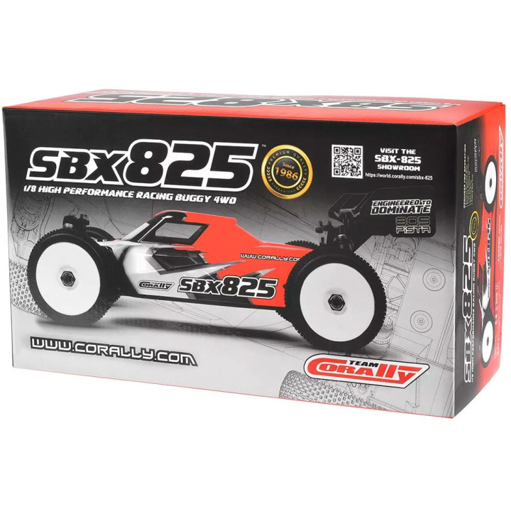 SBX-825 - 7075 Edition - 1/8 Racing Buggy - stavebnice