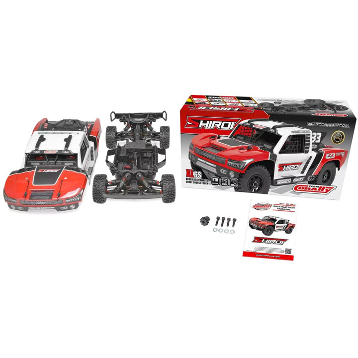 SHIROI XP 6S - RTR - Brushless Power 6S - červená