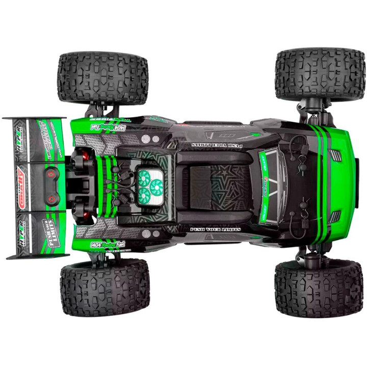 PUNISHER-4 - Monster Truck 4WD 3-4S - RTR - zelená