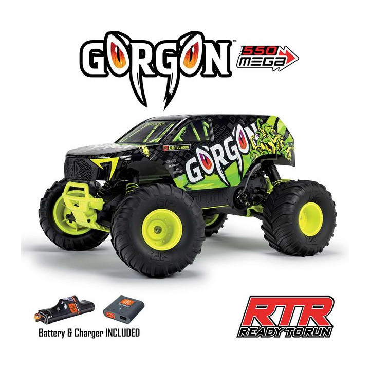 Arrma Gorgon 1:10 Smart RTR červená