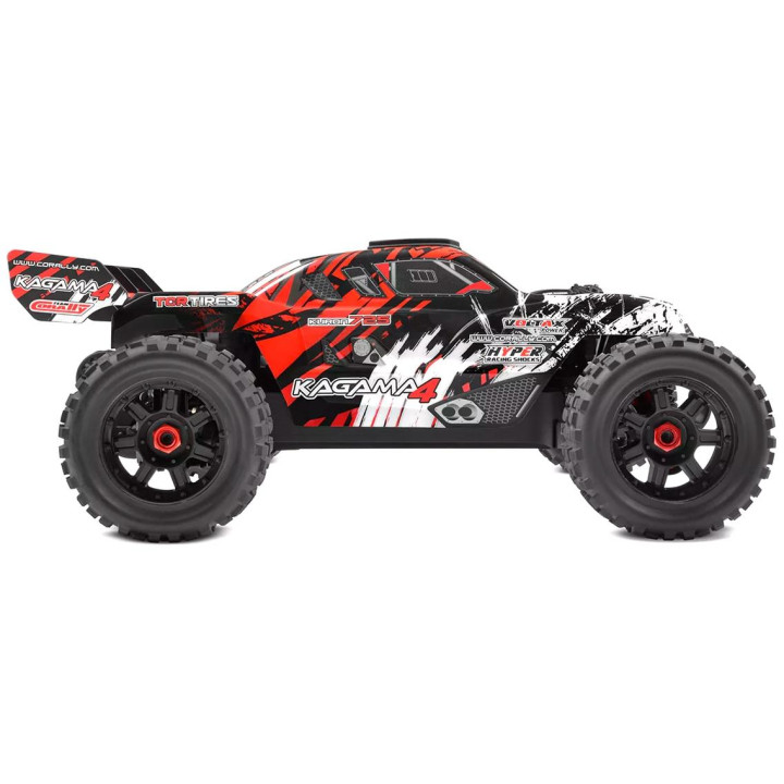 KAGAMA-4 - Monster Truck 4WD 3-4S - RTR - červená