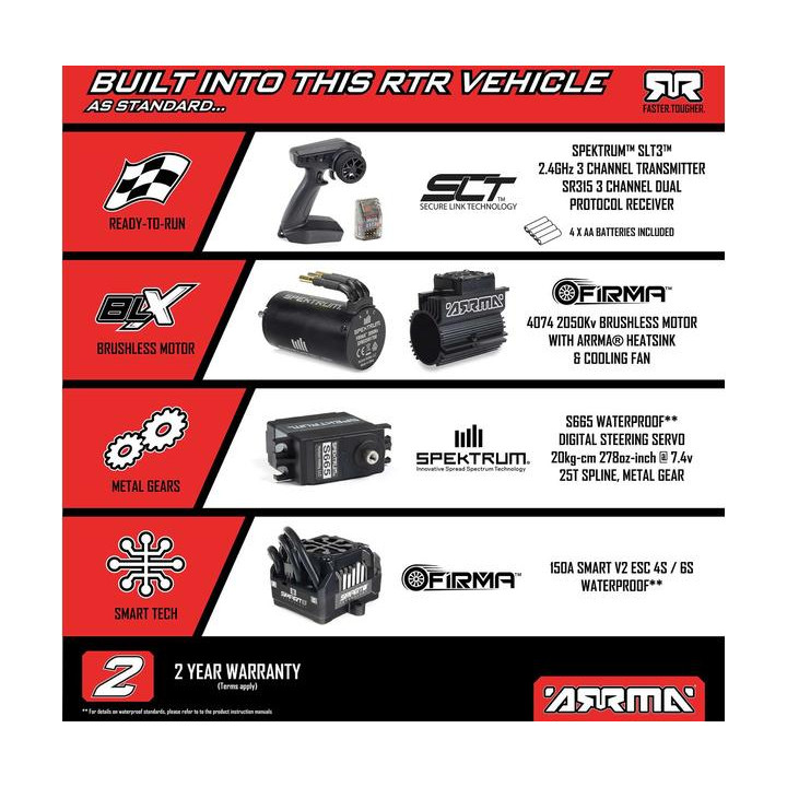 Arrma Mojave 6S BLX 1:7 4WD RTR béžová