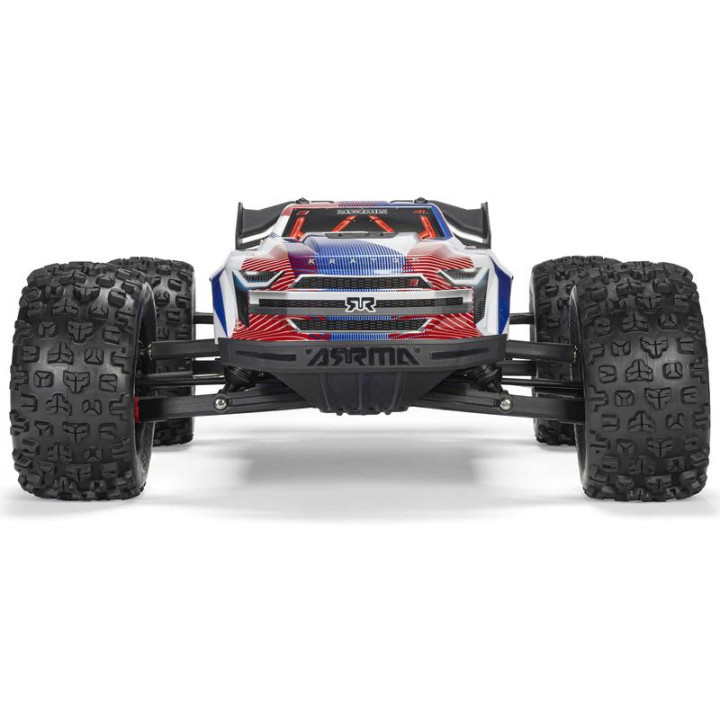Arrma Kraton 6S V6 BLX 1:8 4WD RTR modrá/růžová
