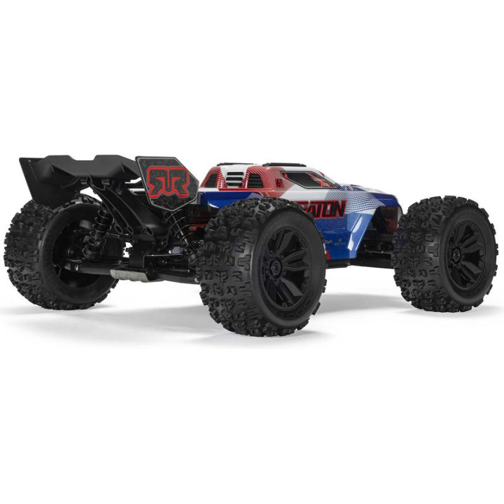 Arrma Kraton 6S V6 BLX 1:8 4WD RTR modrá/růžová