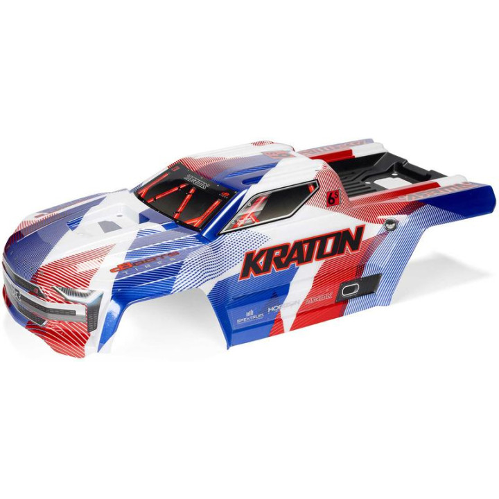 Arrma Kraton 6S V6 BLX 1:8 4WD RTR modrá/růžová