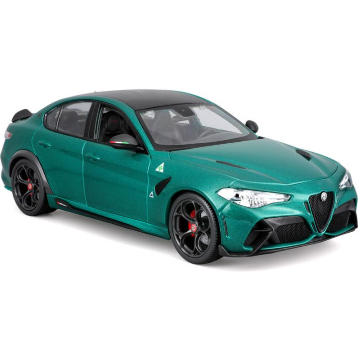 Bburago Alfa Romeo Giulia GTA 1:18 zelená metalíza