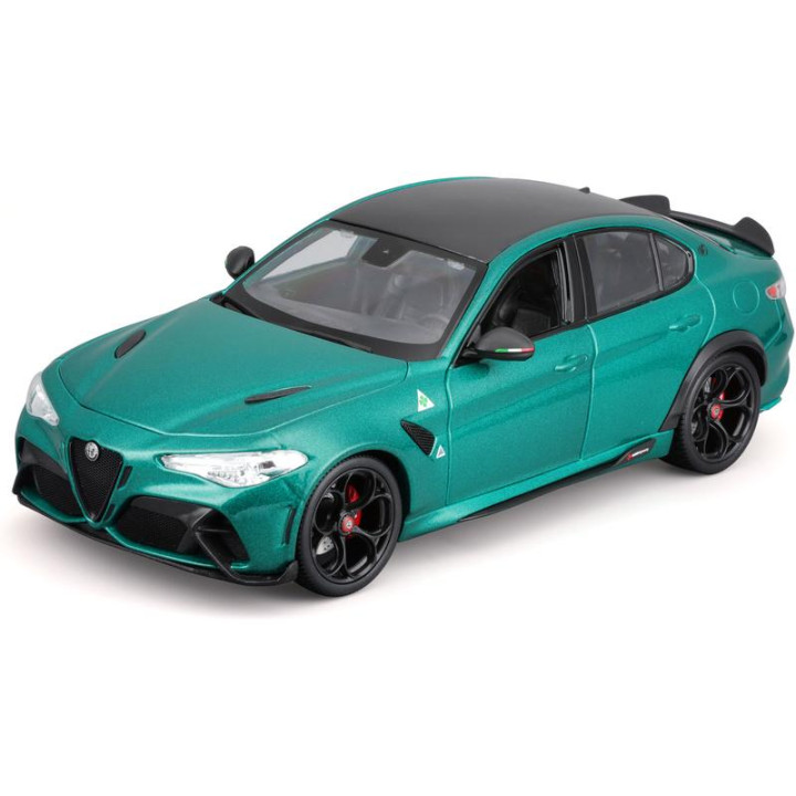 Bburago Alfa Romeo Giulia GTA 1:18 zelená metalíza
