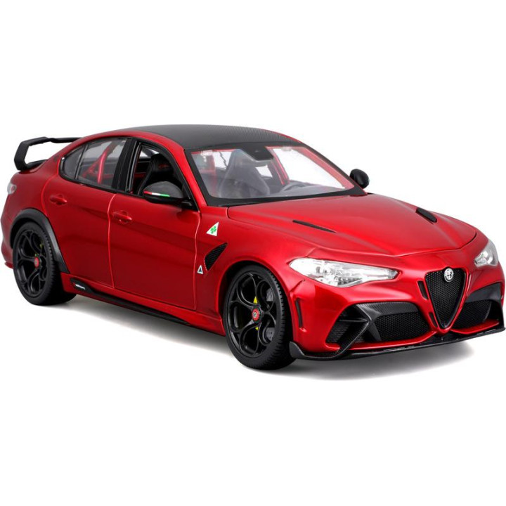 Bburago Alfa Romeo Giulia GTA 1:18 červená metalíza