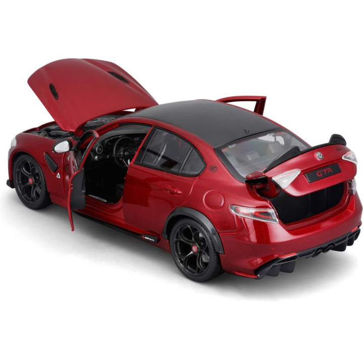 Bburago Alfa Romeo Giulia GTAm 1:18 červená