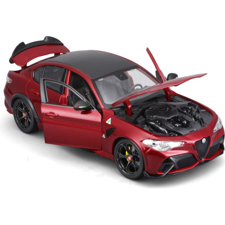 Bburago Alfa Romeo Giulia GTAm 1:18 červená