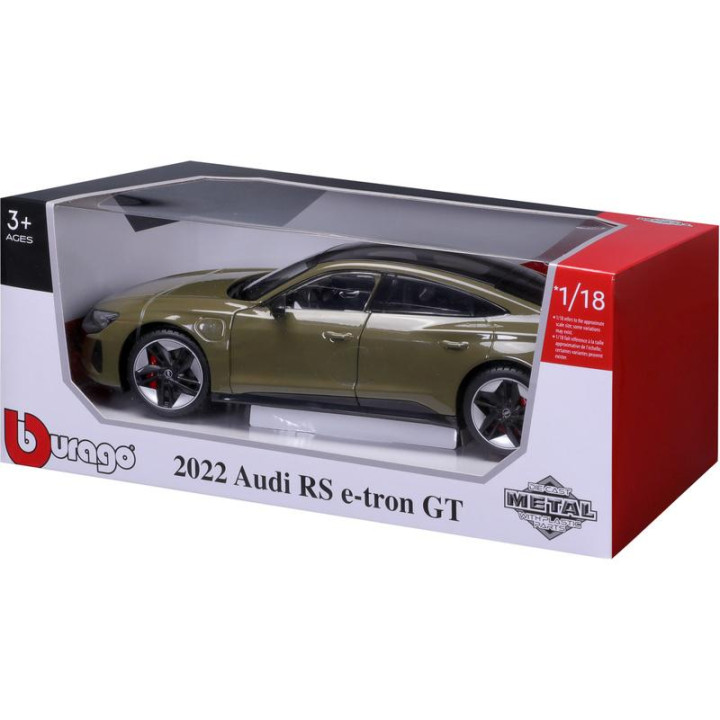 Bburago Audi RS e-tron GT 2022 1:18 olivově zelená