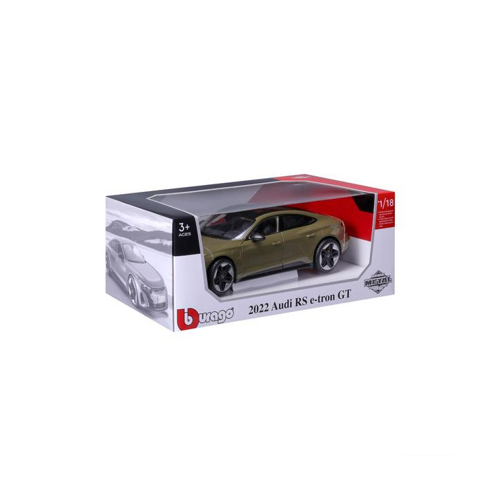 Bburago Audi RS e-tron GT 2022 1:18 olivově zelená