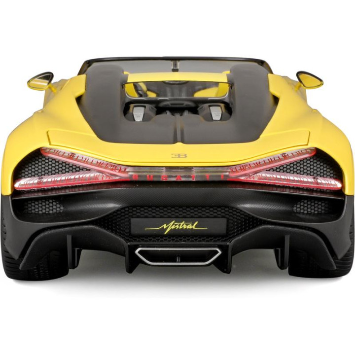 Bburago Bugatti Mistral 1:18 žlutá