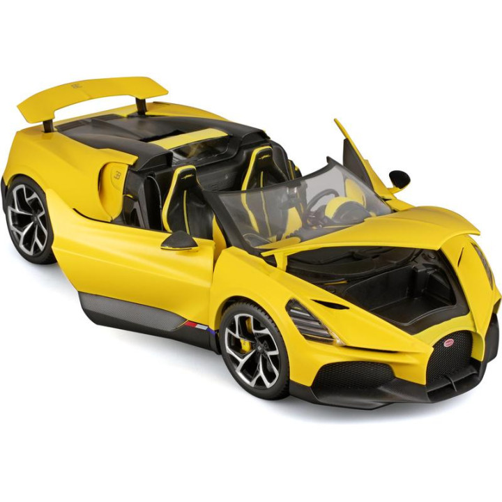 Bburago Bugatti Mistral 1:18 žlutá