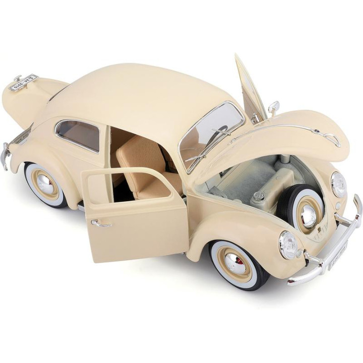 Bburago Volkswagen Kafer Beetle 1955 1:18 béžová