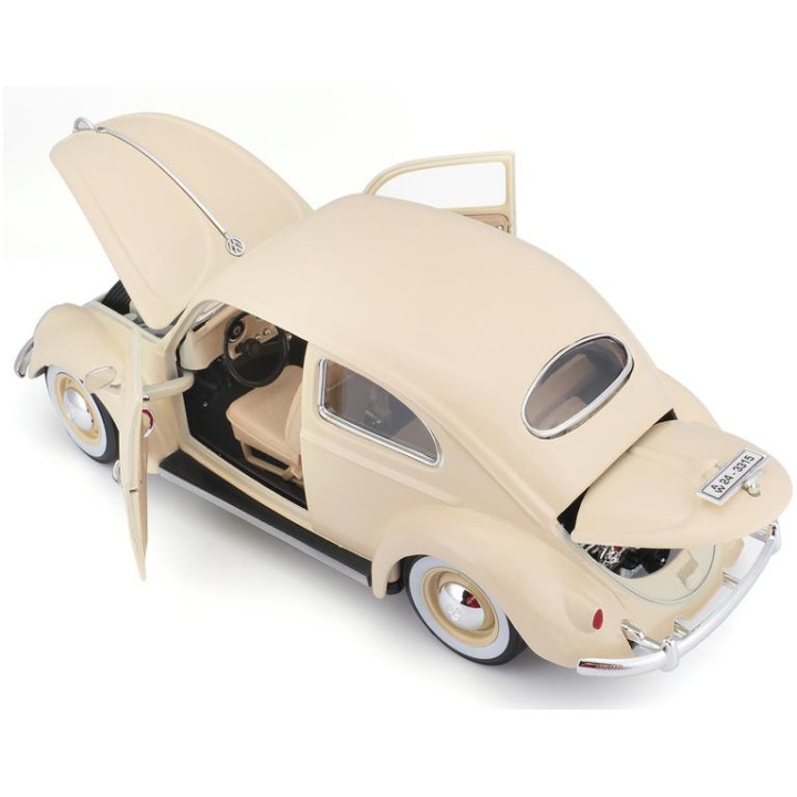 Bburago Volkswagen Kafer Beetle 1955 1:18 béžová