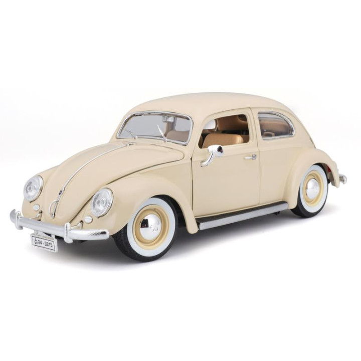 Bburago Volkswagen Kafer Beetle 1955 1:18 béžová