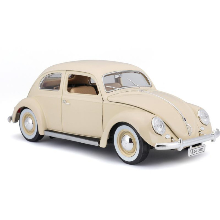 Bburago Volkswagen Kafer Beetle 1955 1:18 béžová