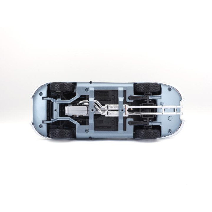 Bburago Jaguar E-type Coupe 1:18 světle modrá metalíza