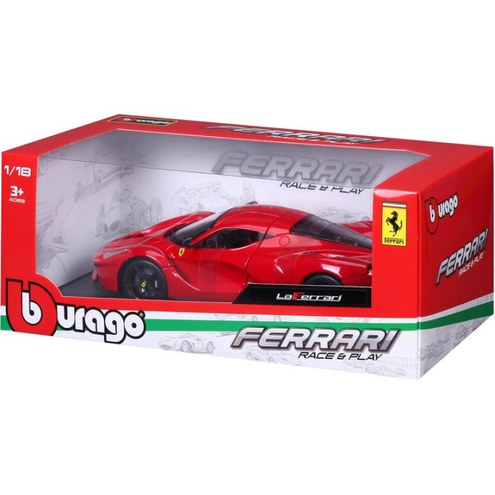 Bburago Ferrari LaFerrari 1:18 červená