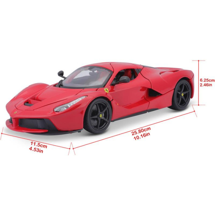 Bburago Ferrari LaFerrari 1:18 červená