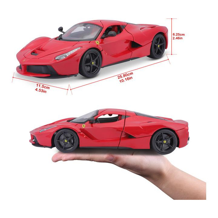 Bburago Ferrari LaFerrari 1:18 červená