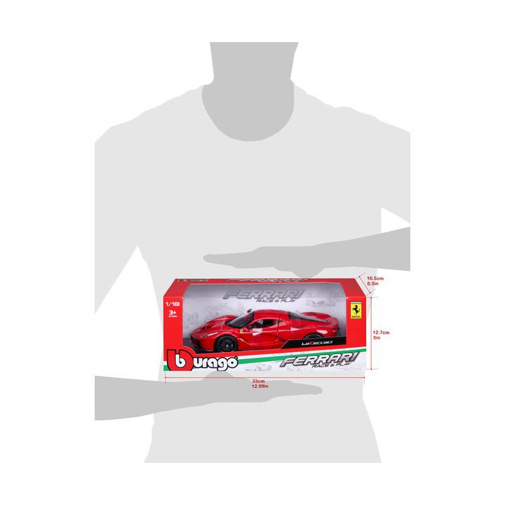 Bburago Ferrari LaFerrari 1:18 červená